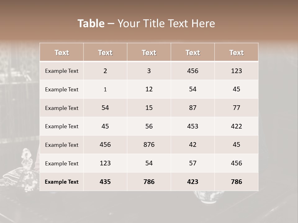 Year Olds Inside People PowerPoint Template