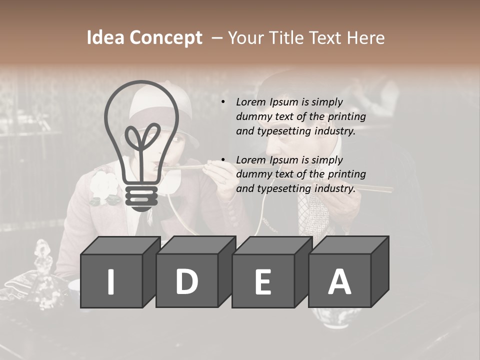 Year Olds Inside People PowerPoint Template