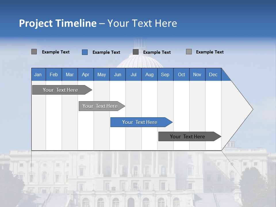 Landmark Capital Capitol PowerPoint Template