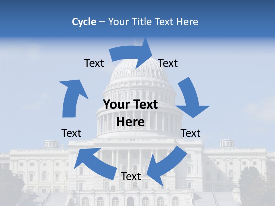 Landmark Capital Capitol PowerPoint Template