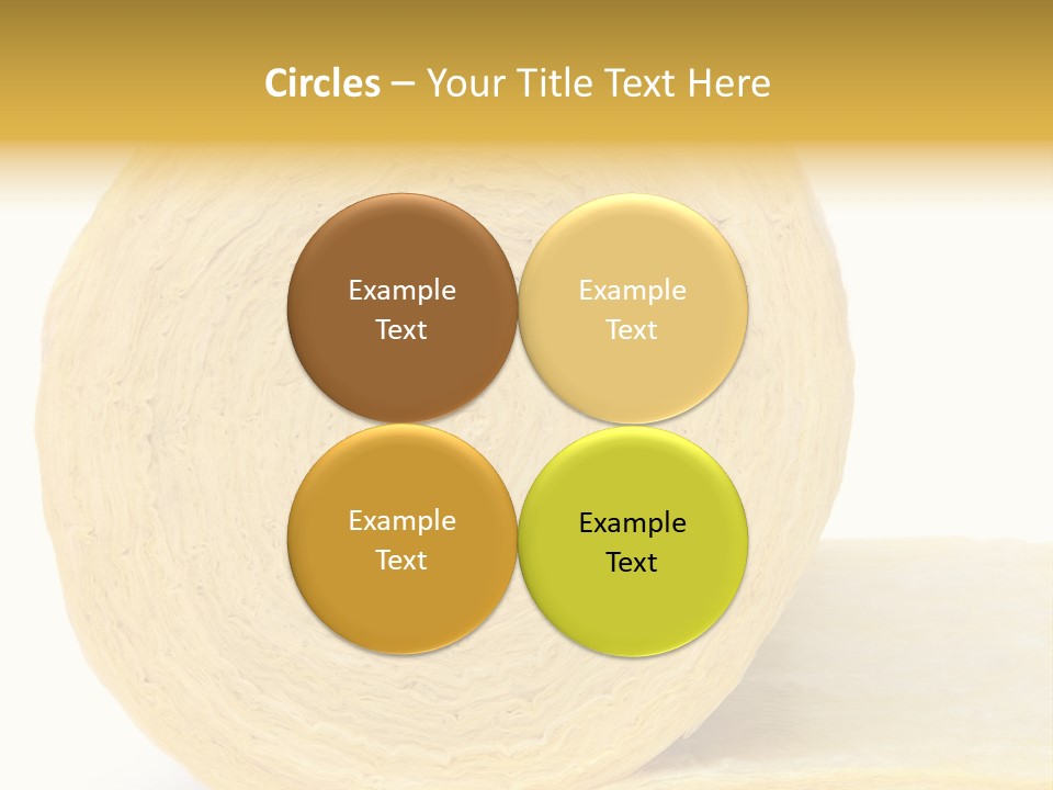 Isolated Thermal Insulation Economy PowerPoint Template