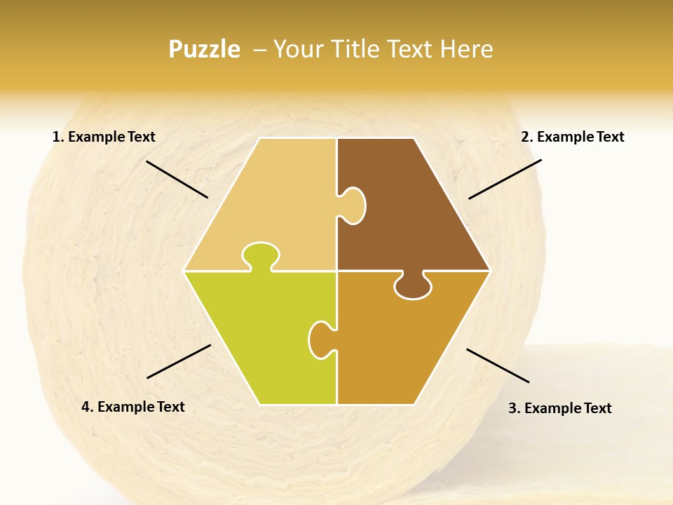 Isolated Thermal Insulation Economy PowerPoint Template