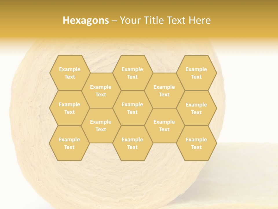 Isolated Thermal Insulation Economy PowerPoint Template