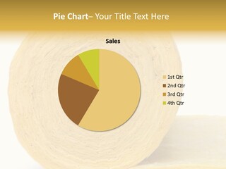 Isolated Thermal Insulation Economy PowerPoint Template