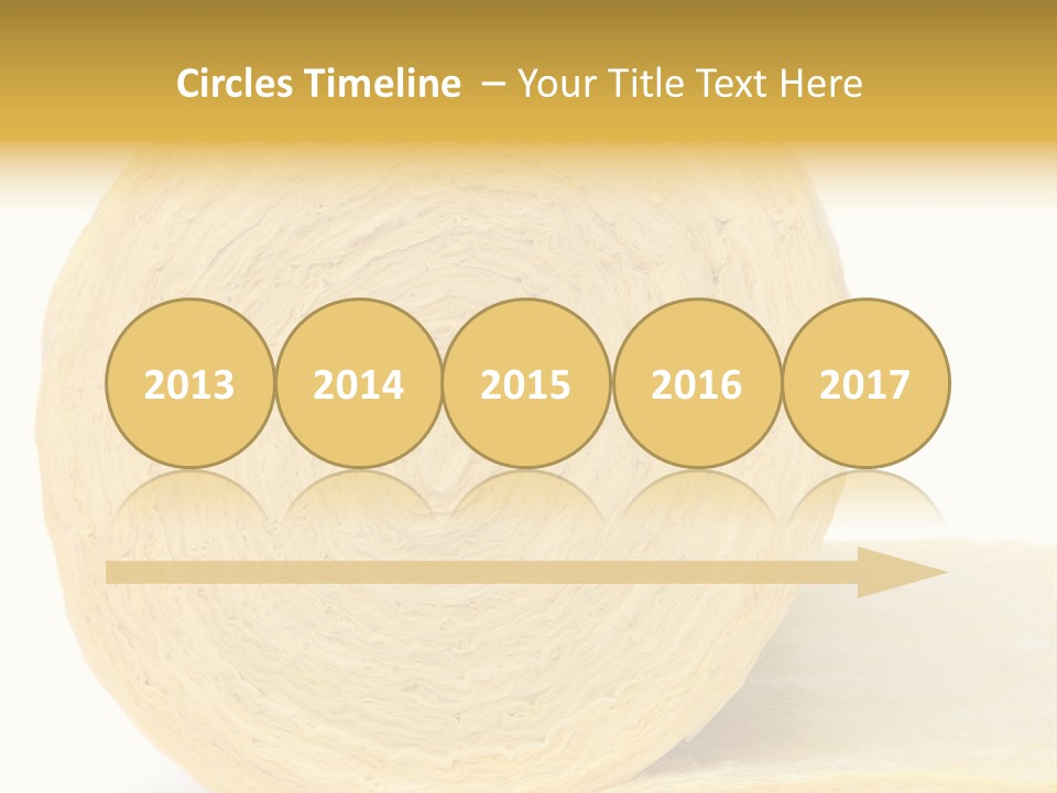 Isolated Thermal Insulation Economy PowerPoint Template