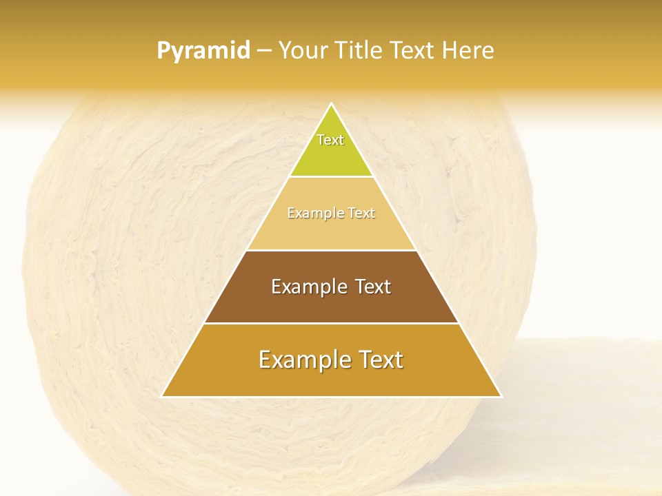 Isolated Thermal Insulation Economy PowerPoint Template
