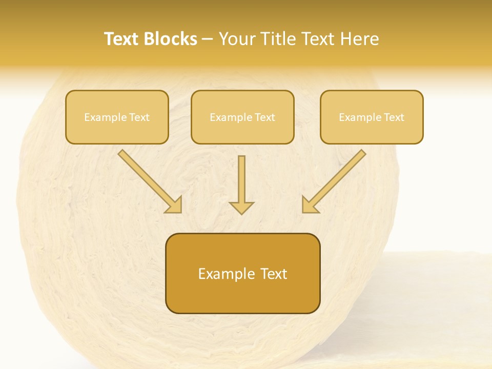 Isolated Thermal Insulation Economy PowerPoint Template