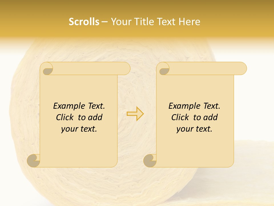 Isolated Thermal Insulation Economy PowerPoint Template