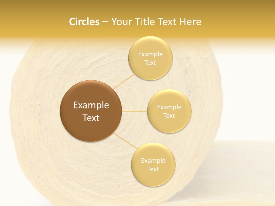 Isolated Thermal Insulation Economy PowerPoint Template