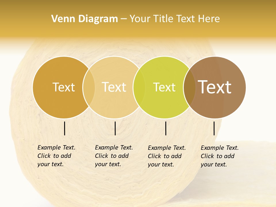 Isolated Thermal Insulation Economy PowerPoint Template