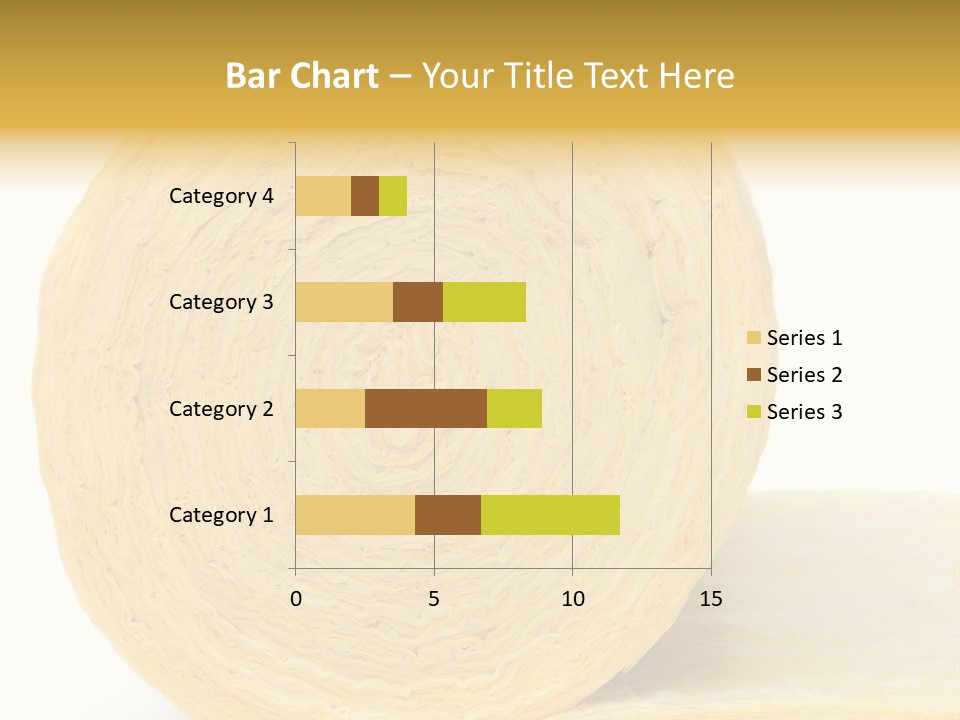 Isolated Thermal Insulation Economy PowerPoint Template