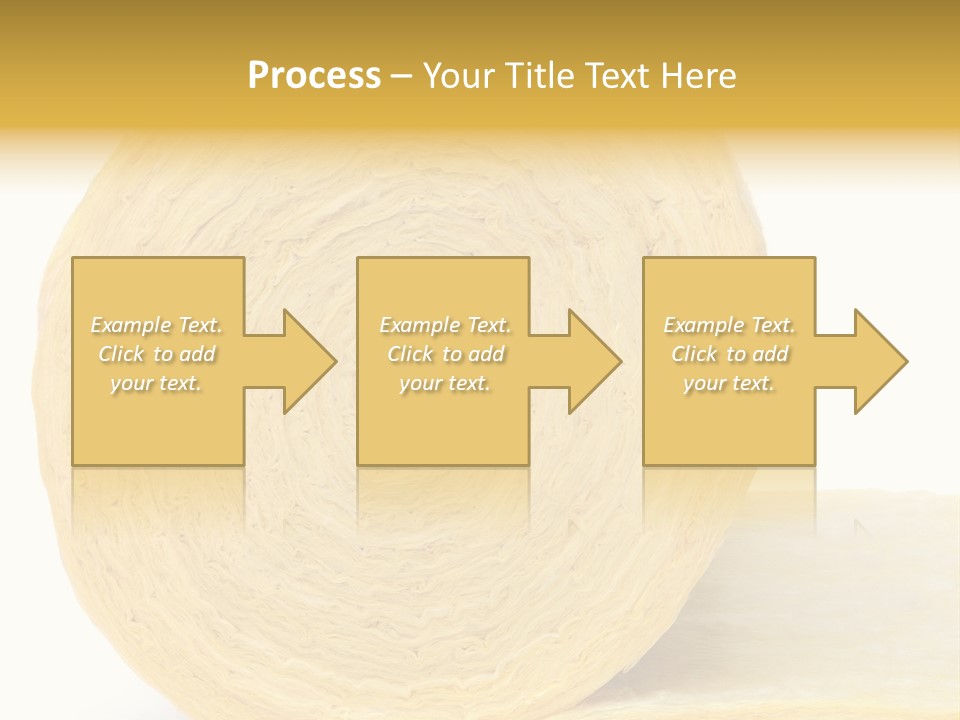 Isolated Thermal Insulation Economy PowerPoint Template