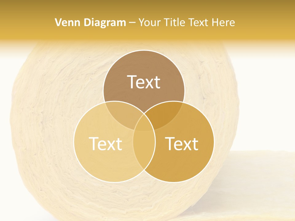 Isolated Thermal Insulation Economy PowerPoint Template