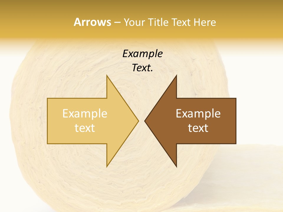 Isolated Thermal Insulation Economy PowerPoint Template