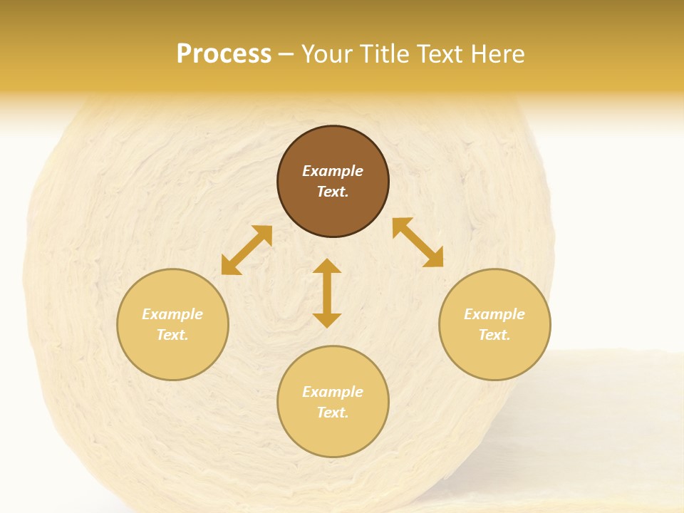 Isolated Thermal Insulation Economy PowerPoint Template