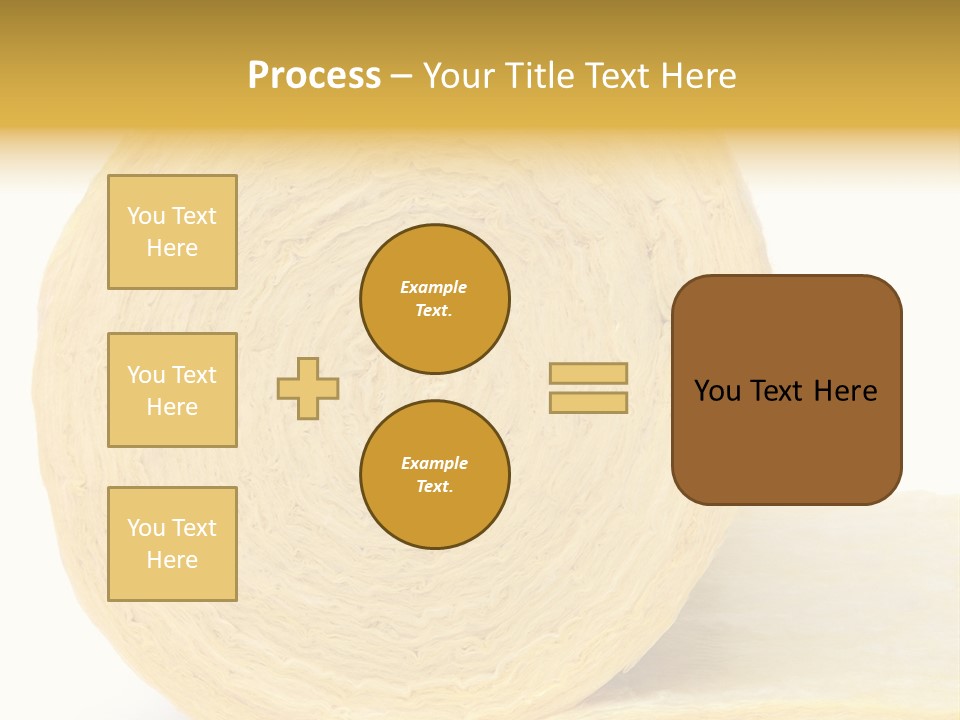 Isolated Thermal Insulation Economy PowerPoint Template