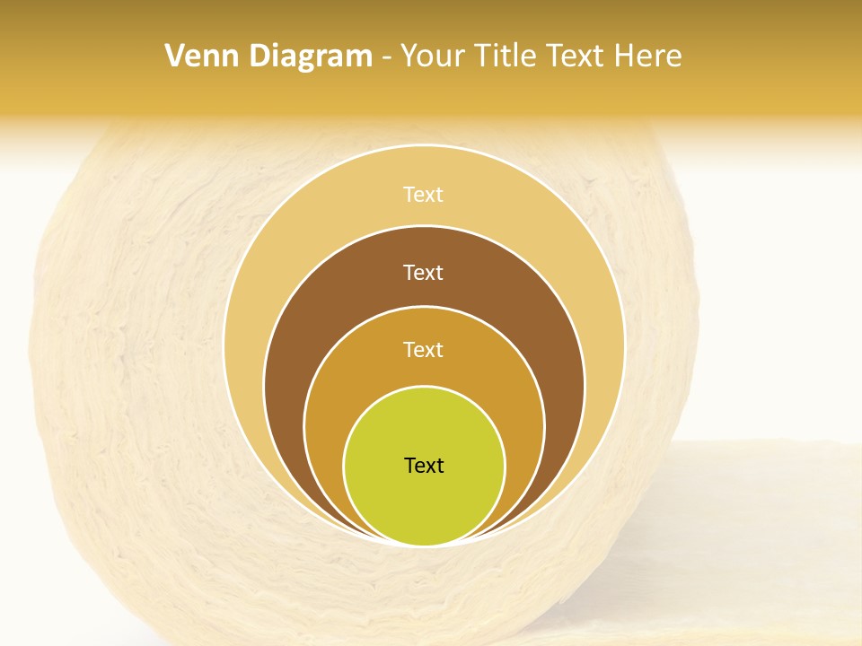 Isolated Thermal Insulation Economy PowerPoint Template