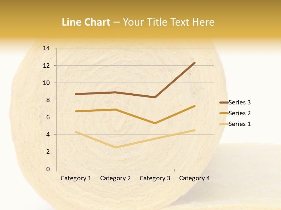 Isolated Thermal Insulation Economy PowerPoint Template