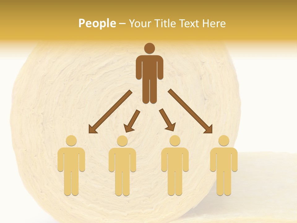 Isolated Thermal Insulation Economy PowerPoint Template
