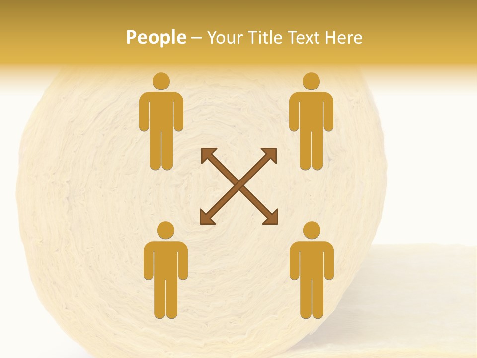 Isolated Thermal Insulation Economy PowerPoint Template