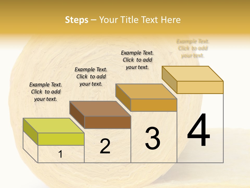 Isolated Thermal Insulation Economy PowerPoint Template