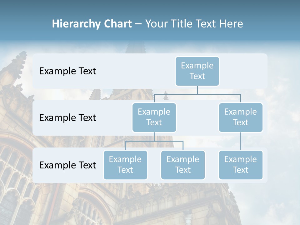Castle Cloister Monastery PowerPoint Template