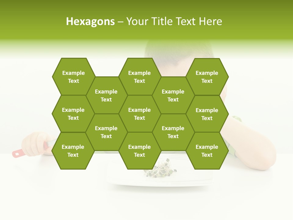 Person Childhood Isolated PowerPoint Template