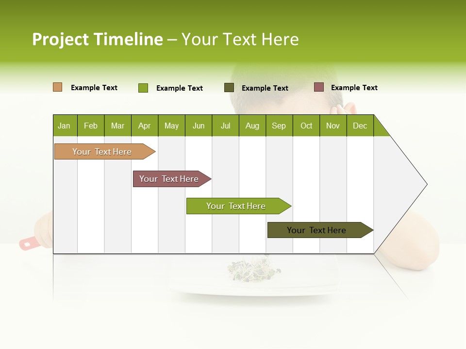 Person Childhood Isolated PowerPoint Template
