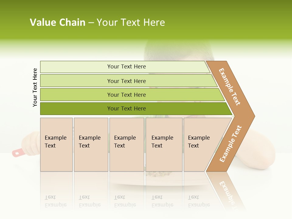 Person Childhood Isolated PowerPoint Template