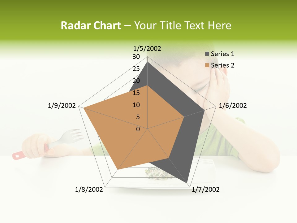 Person Childhood Isolated PowerPoint Template