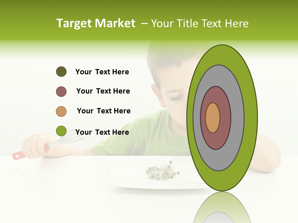 Person Childhood Isolated PowerPoint Template