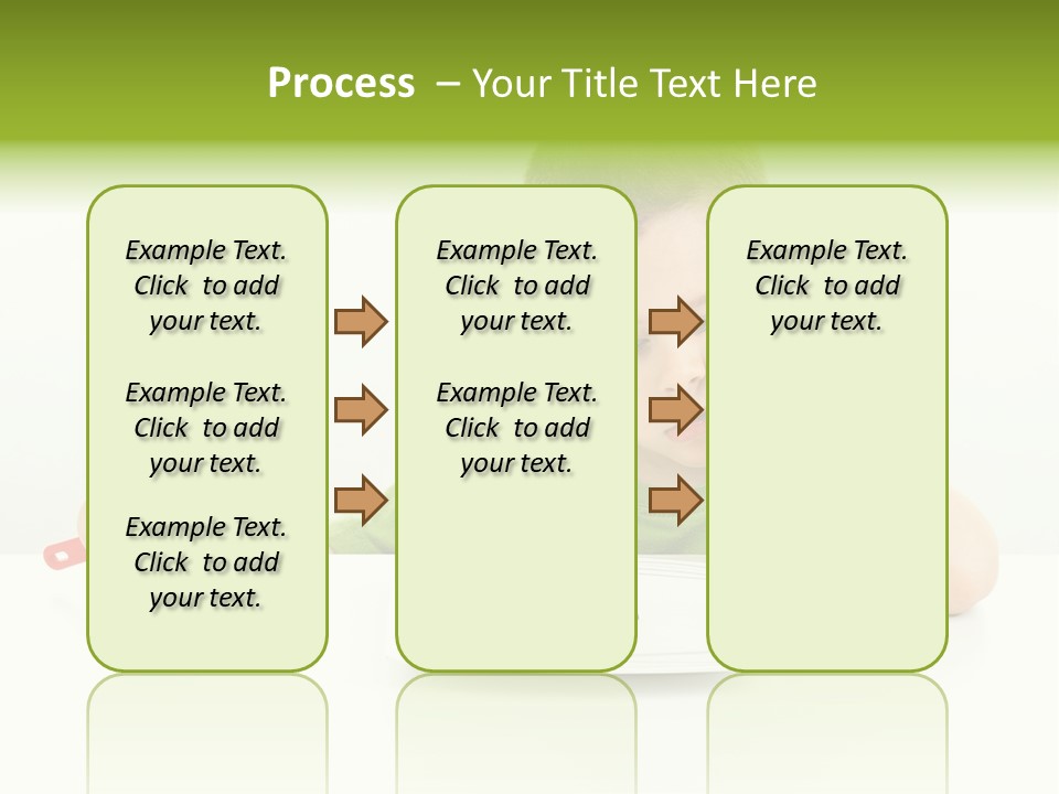 Person Childhood Isolated PowerPoint Template