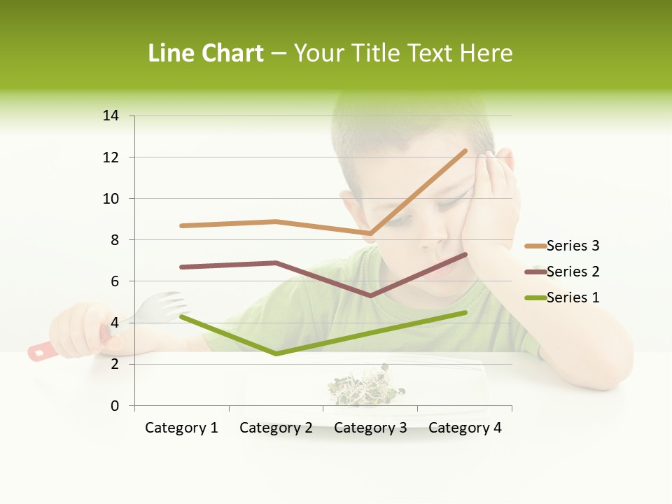 Person Childhood Isolated PowerPoint Template