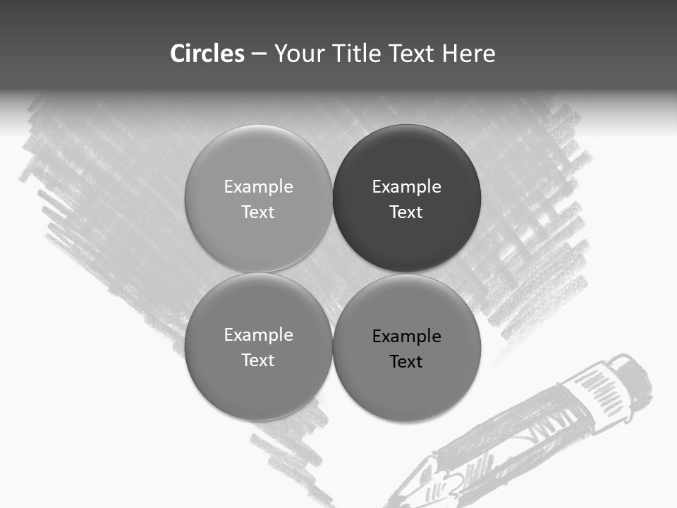 Liquid Artist Decoration PowerPoint Template