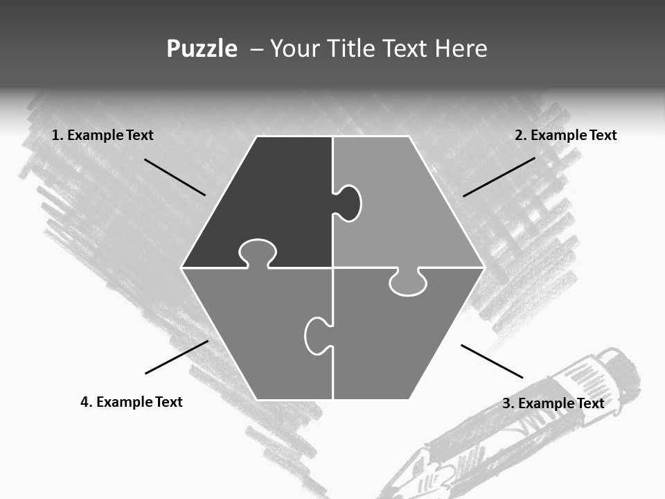 Liquid Artist Decoration PowerPoint Template