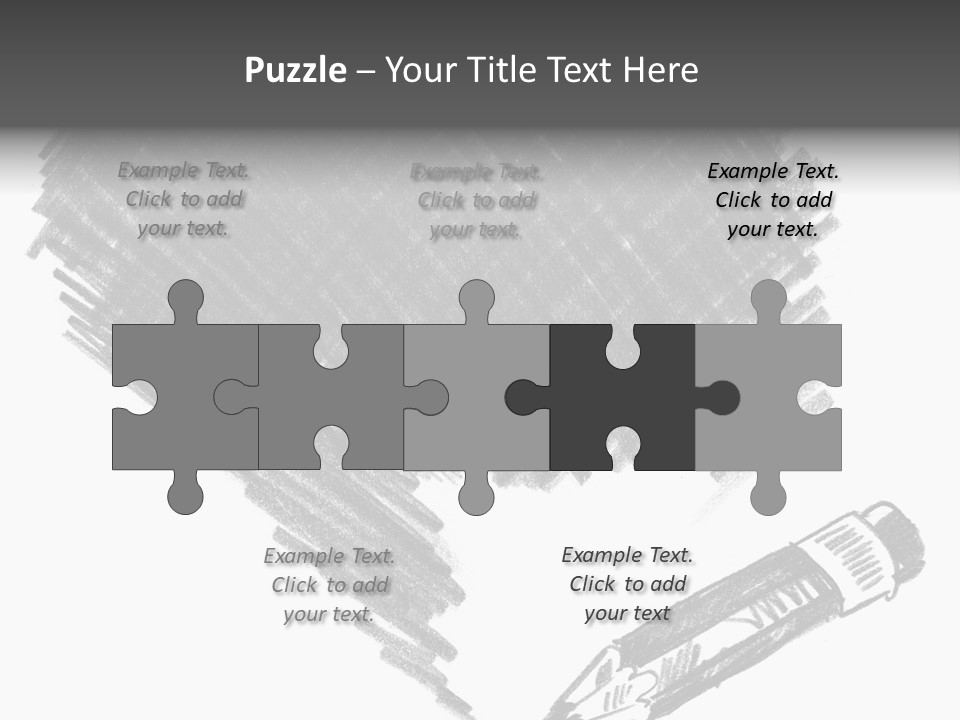 Liquid Artist Decoration PowerPoint Template