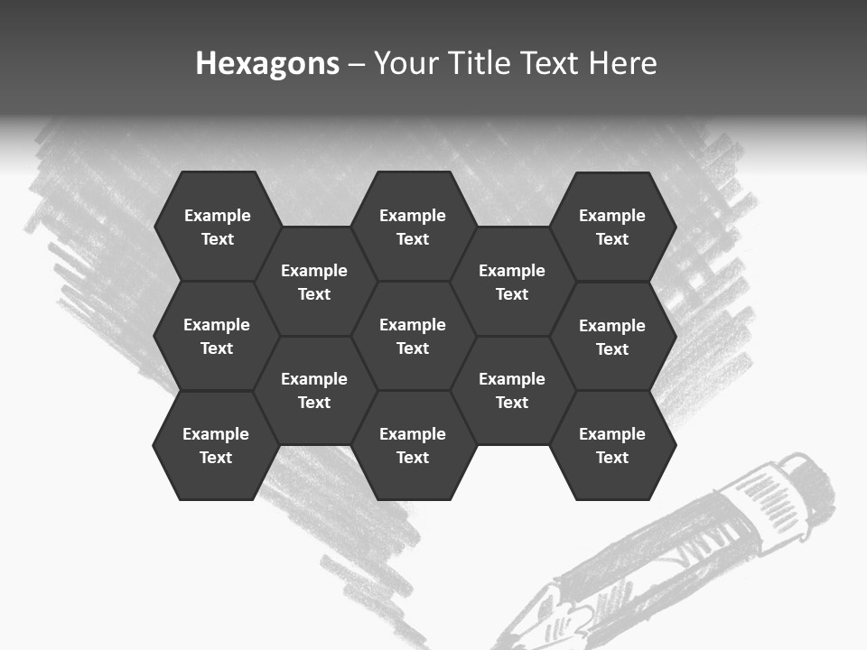 Liquid Artist Decoration PowerPoint Template