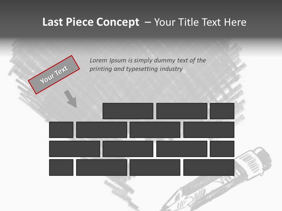 Liquid Artist Decoration PowerPoint Template