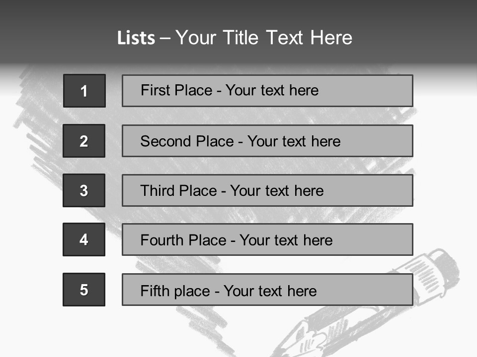 Liquid Artist Decoration PowerPoint Template