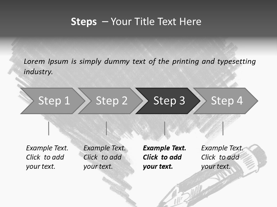 Liquid Artist Decoration PowerPoint Template