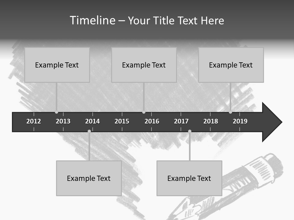 Liquid Artist Decoration PowerPoint Template