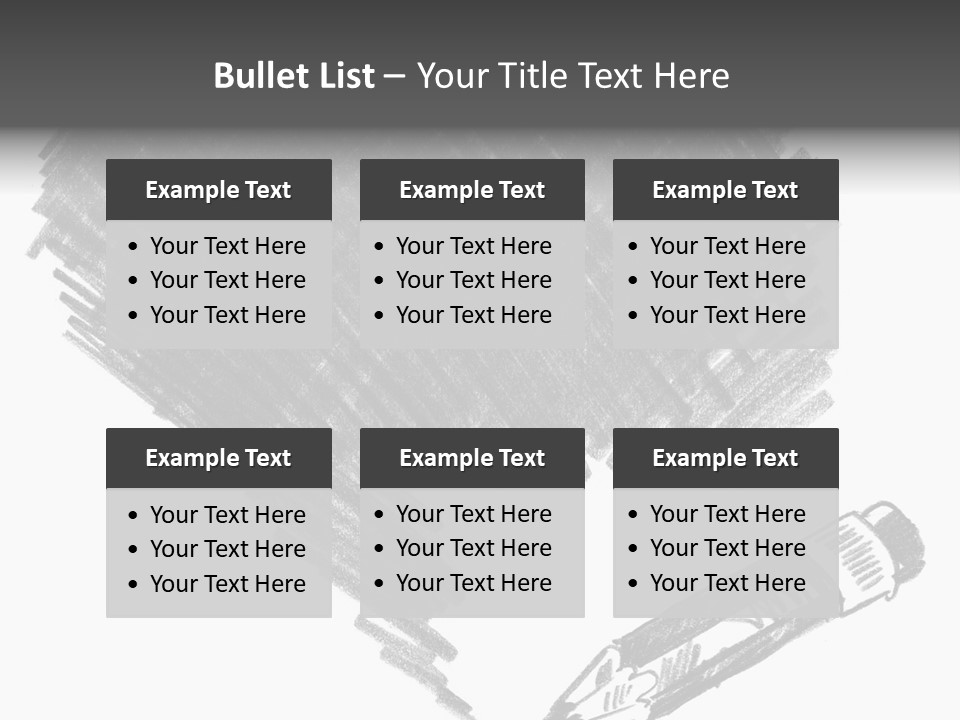 Liquid Artist Decoration PowerPoint Template