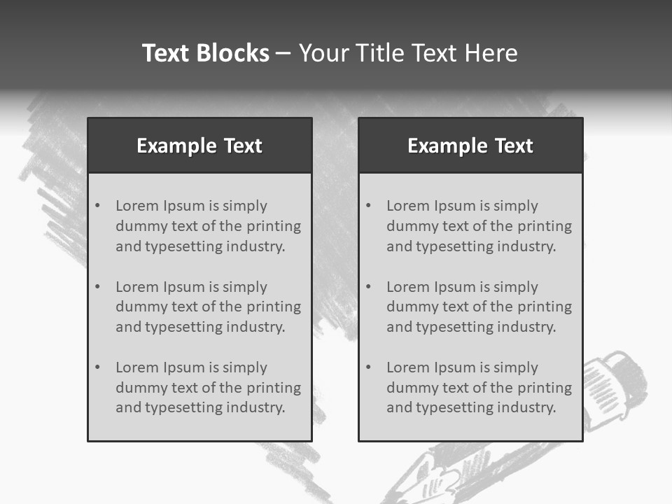 Liquid Artist Decoration PowerPoint Template