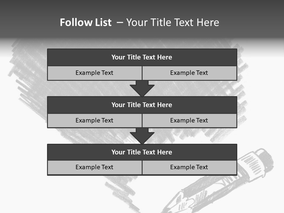 Liquid Artist Decoration PowerPoint Template
