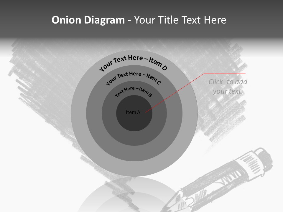 Liquid Artist Decoration PowerPoint Template