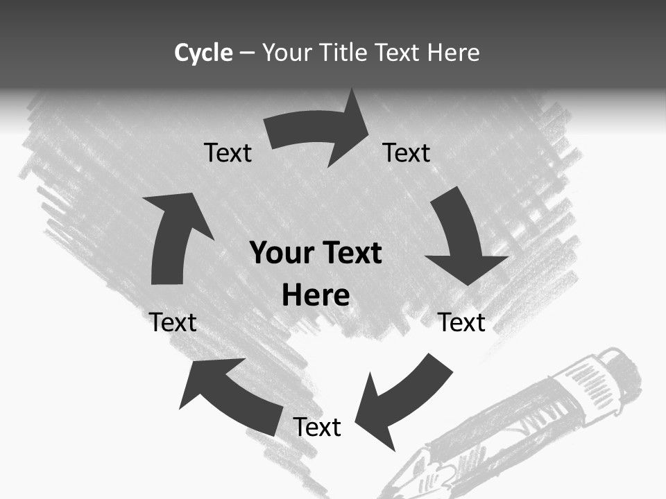 Liquid Artist Decoration PowerPoint Template