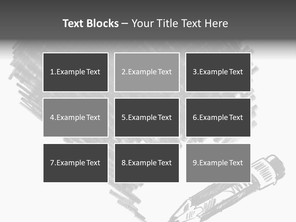 Liquid Artist Decoration PowerPoint Template