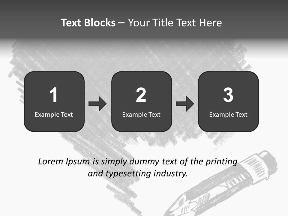 Liquid Artist Decoration PowerPoint Template