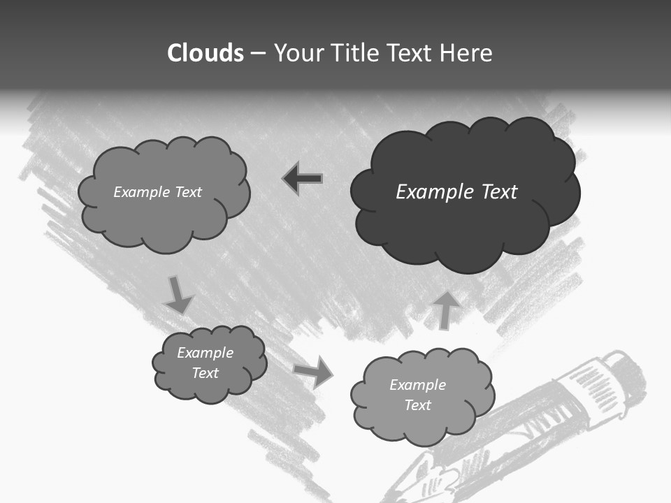 Liquid Artist Decoration PowerPoint Template