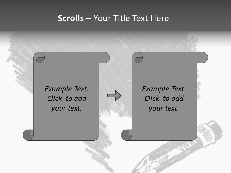 Liquid Artist Decoration PowerPoint Template